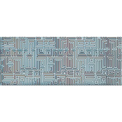 картинка NUVOLA AQUA LABIRINT декор 20,1х50,5см