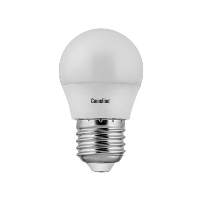 картинка Лампа Camelion LED5-G45/845/E27 светодиодная 5Вт 220В 76567