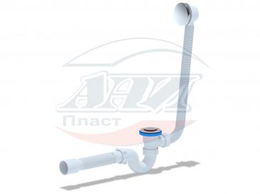 картинка Обвязка на ванну 1 1/2" 40х50 с вып.и переливом ЕС155 АНИ