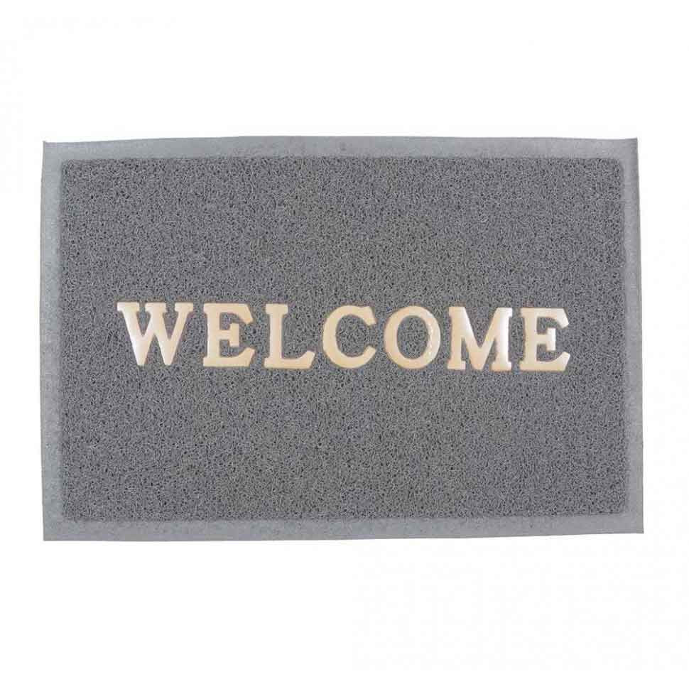 картинка Коврик пористый WELCOME 50*80см Серый