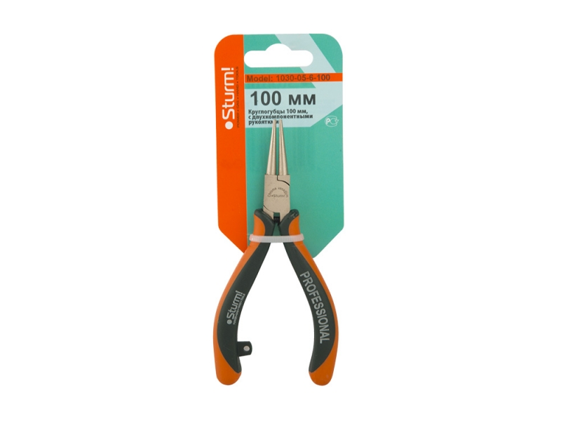 картинка Круглогубцы 100мм Profi mini  Sturm! 1030-05-6-100