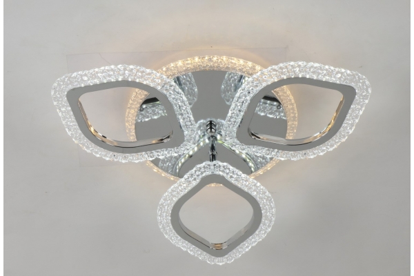 картинка Ruido 39207-3-DA-TL small Chrome, LED 48W+22W (49*8) Люстра