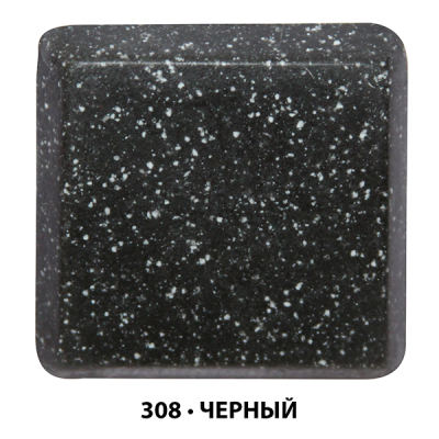 картинка Мойка с крылом Чёрная (308) ML-GM26
