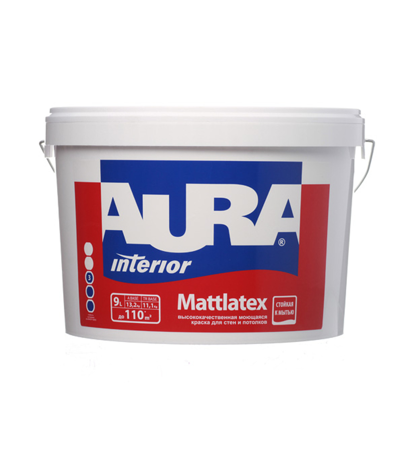 картинка МАТТLATEX краска моющаяся 2,7л AURA